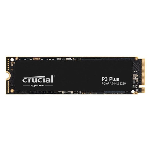 Crucial P3 Plus 1TB PCIe Gen4 3D NAND NVMe M.2 SSD, up to 5000MB/s - CT1000P3PSSD8